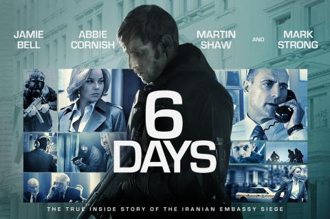 6 DIAS, filme baseado em fatos reais.