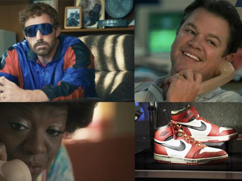 O filme AIR é o primeiro longa da nova produtora cinematográfica ARTISTS EQUITY, capitaneada pela dupla Ben Affeck e Matt Damon. AIR; A HISTÓRIA POR TRÁS DA LOGO, a nossa dica cinematográfica disponível na plataforma Amazon.