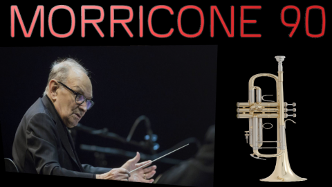 A relação de Ennio Morricone com o trompete podemos dizer que é atávica. Seu pai, Mario era músico e tocava trompete e isso de certa maneira estimulou Ennio a se interessar pelo instrumento. Em 1938 ele se matriculou no Conservatório de Música de Santa Cecília e foi estudar trompa com o conceituado Umberto Semproni, não por acaso, em suas composições, vez por outra ele encontra um motivo musical capaz de prestigiar o primeiro instrumento que estudou com muito afinco.