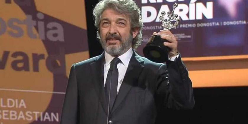 Ricardo Darin ganhou o Prêmio Donostia 2017 do Festival de San Sebastian da Espanha.